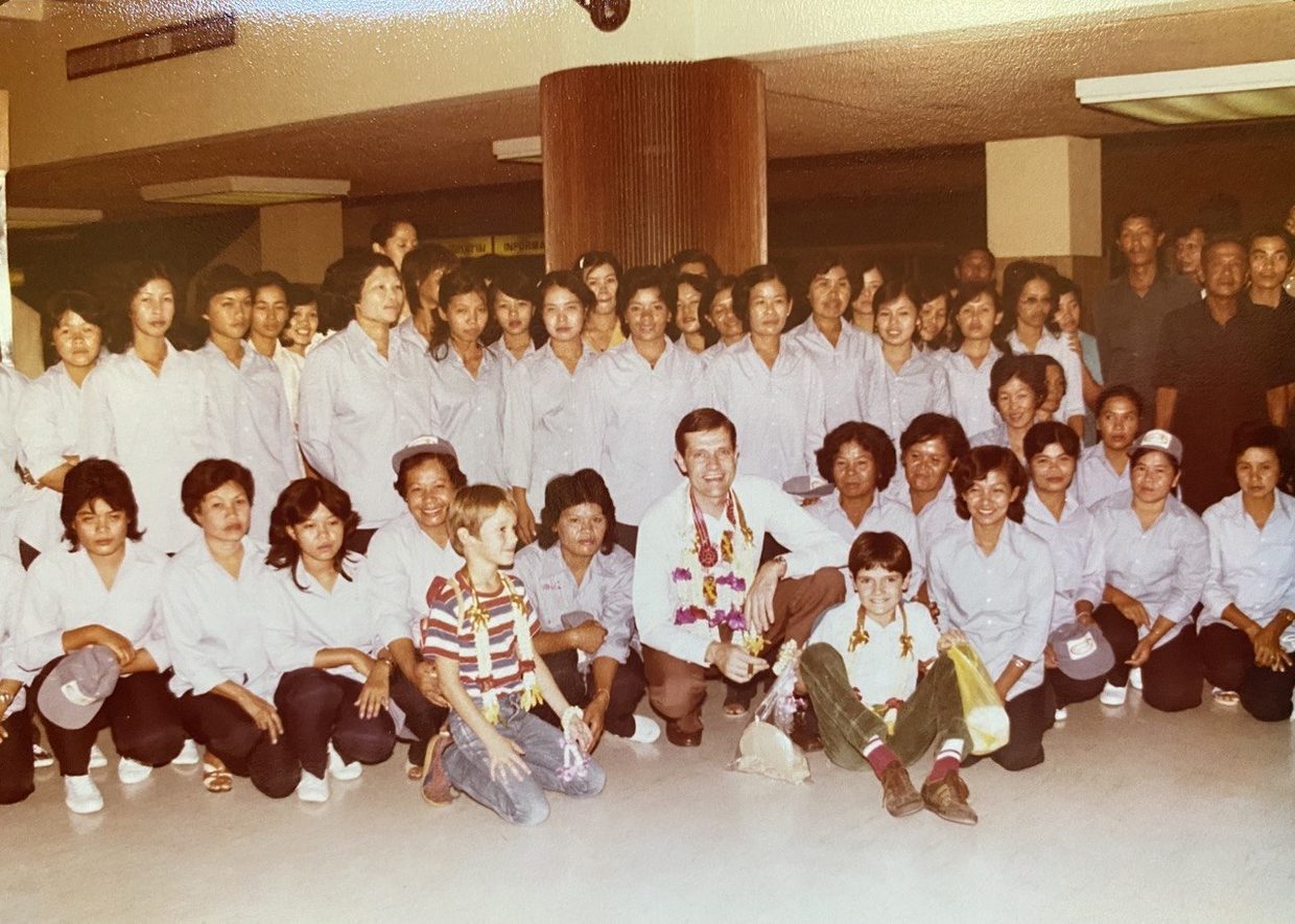 Don Muang Airport farewell, 1982