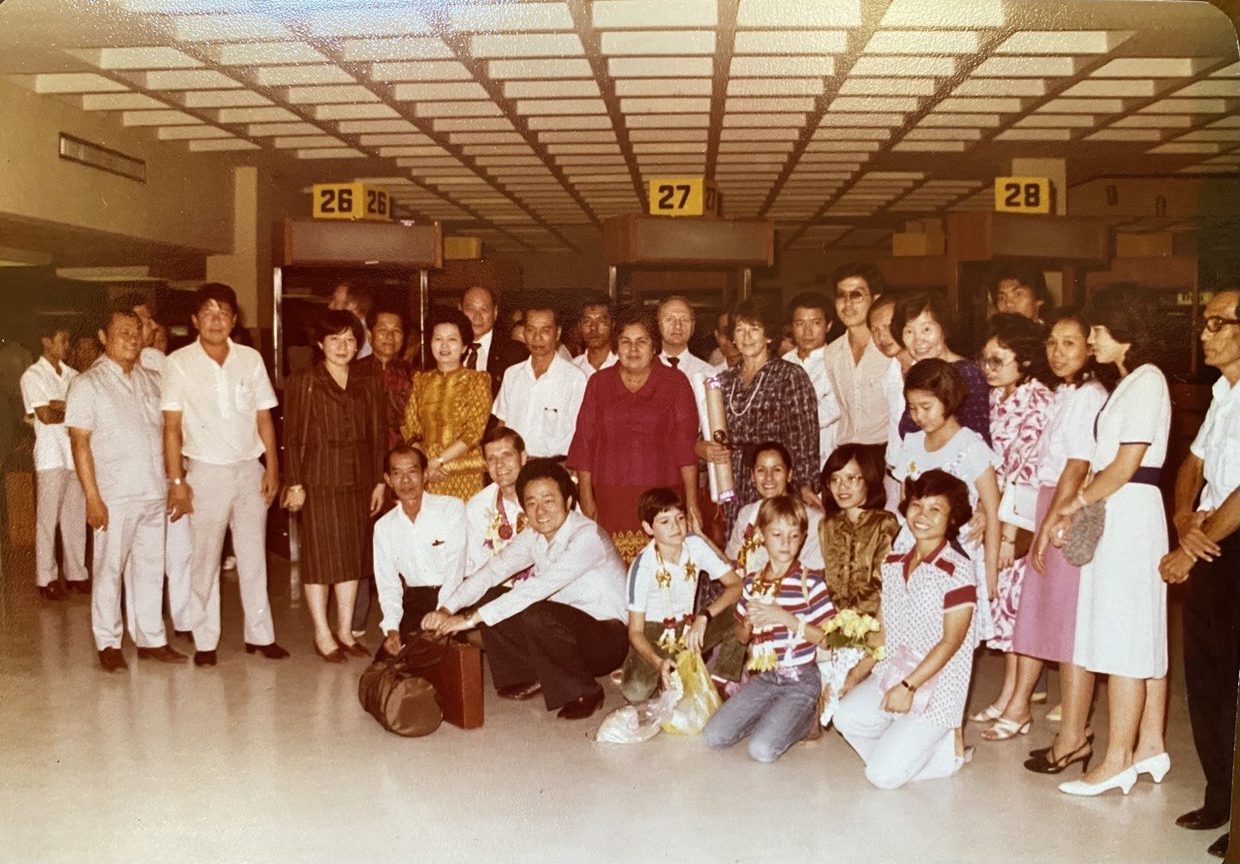 Don Muang Airport farewell, 1982